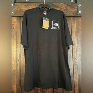 The North Face Black Short Sleeve T-shirt dress